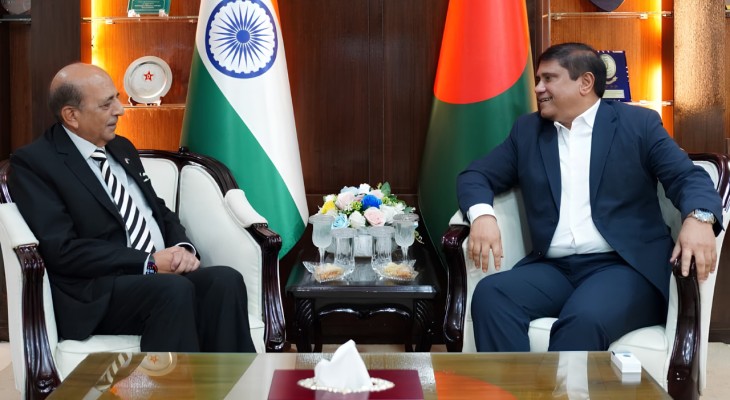 প্রধানমন্ত্রীর প্রতিরক্ষা উপদেষ্টার সঙ্গে ভারতীয় হাইকমিশনারের সাক্ষাত